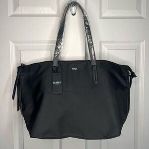 Botkier Large Nylon Tote All Black